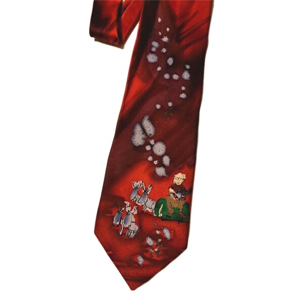 Vtg Jerry Garcia Men’s Necktie 100% Silk Like A Twittering Machine Collection 24 - Picture 2 of 3